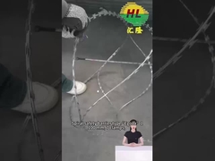 BTO-16 2,8 MM DRUT CEWKOWY Ocynkowany ogniowo obramowanie Ukrainy Drut żyletkowy Concertina