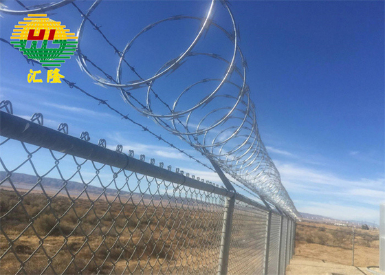2.5mm Concertina Razor Wire 100 M Per Roll Stainless Steel