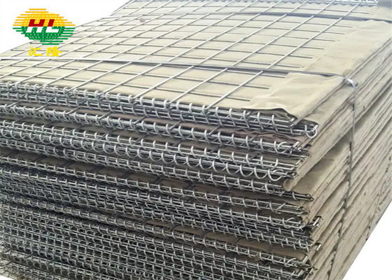 Robot Welded Hesco Defensive Barriers Hot Dipped Galvanized
