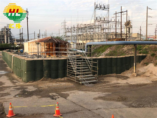 Welded Gabion Hesco Defensive Barriers Heavy Duty Hot Dipped Galvanised