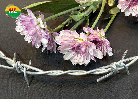 High Tensile 3cm Roll Barbed Wire For Farm Fence CE ISO Certificate