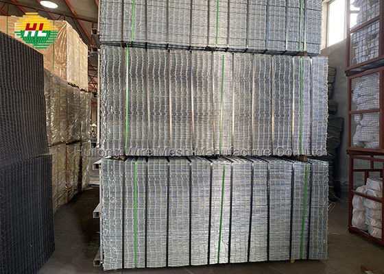 2x2 Welded Wire Mesh Panels , ISO Galvanized Wire Mesh Sheets