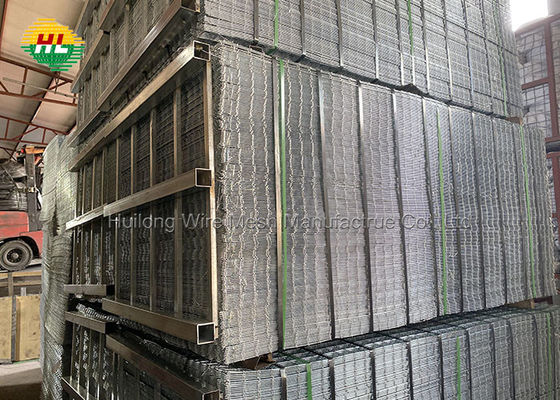 4.7mm Wire Galvanised Weld Mesh Sheet , ISO 3x3 Wire Mesh Panels
