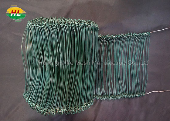 Green 5mm PVC Coated Tie Wire Excellent Flexibility ISO9001 Standard
