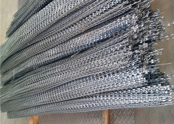 HUILONG Concertina Wire Fence , Welded Barbed Wire Fence ISO certificate