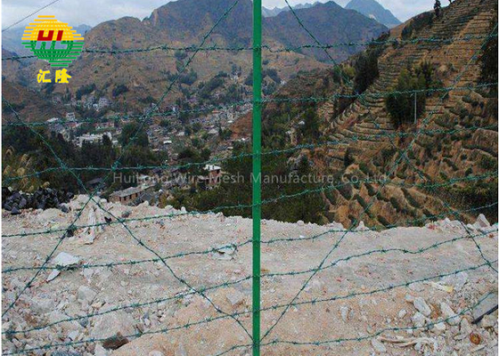 Barbed Wire Fencing 610m 25 kg For Security